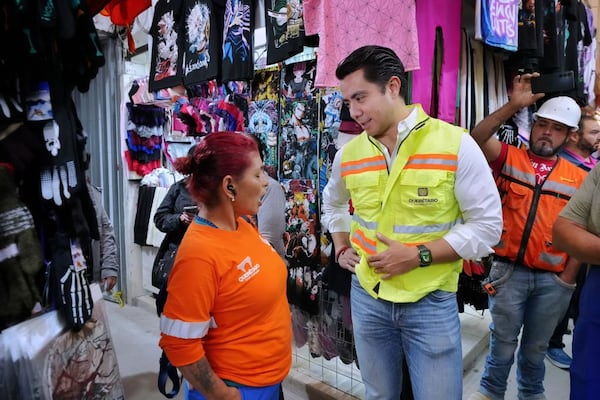 Supervisa edil Felifer rehabilitación del mercado Escobedo