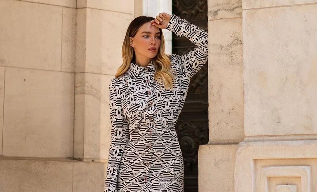 La cantante mostró el resultado de su caída en plena pasarela de París. Foto: Instagram.