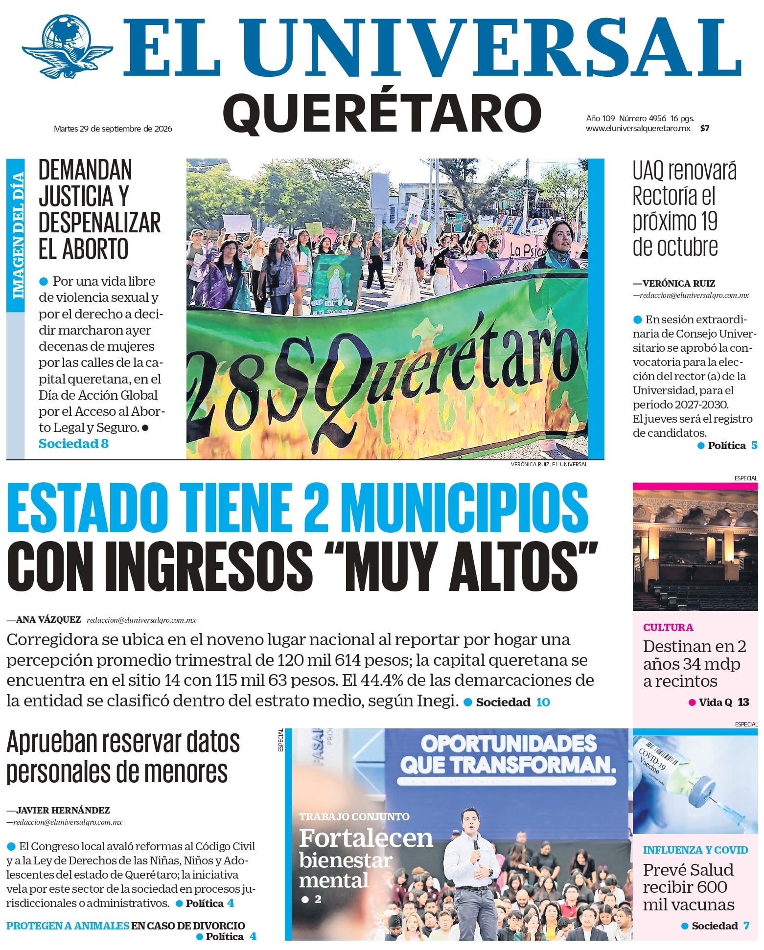 Foto. El Universal Querétaro