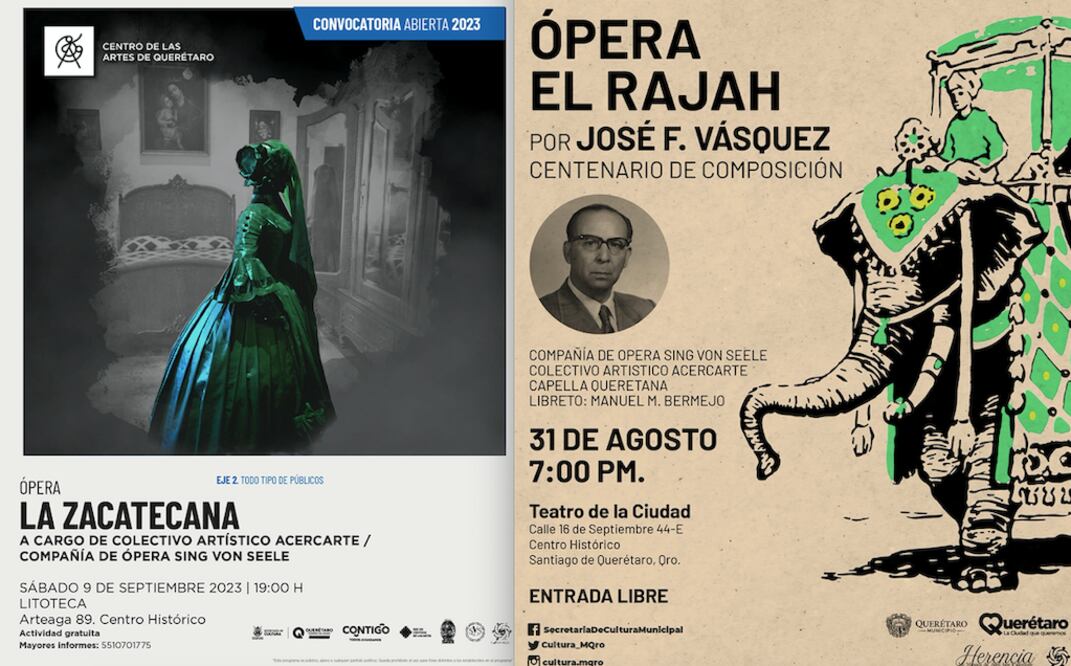 Agenda cultural Querétaro