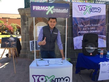 Ciudadanos firman su respaldo a la UAQ