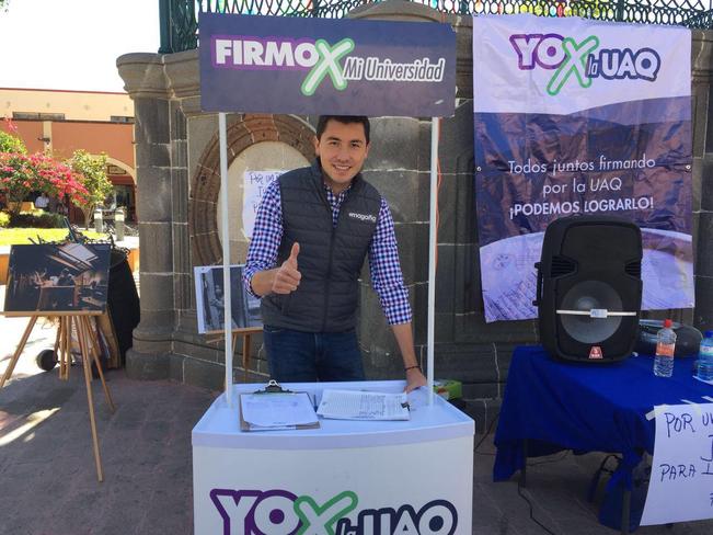 Ciudadanos firman su respaldo a la UAQ