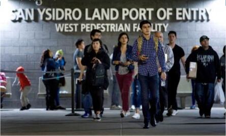 EU coloca material de reforzamiento y reabre cruce fronterizo de San Ysidro