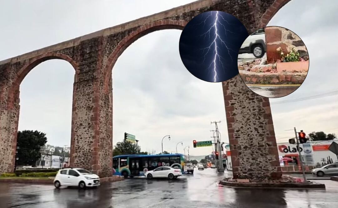 Un video revela los daños que hubo en la colosal estructura. Fotos: Redes sociales y Open IA