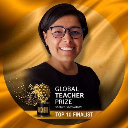 Diana Rubio, nominada al Global Teacher Prize, es "la mejor maestra de mate"