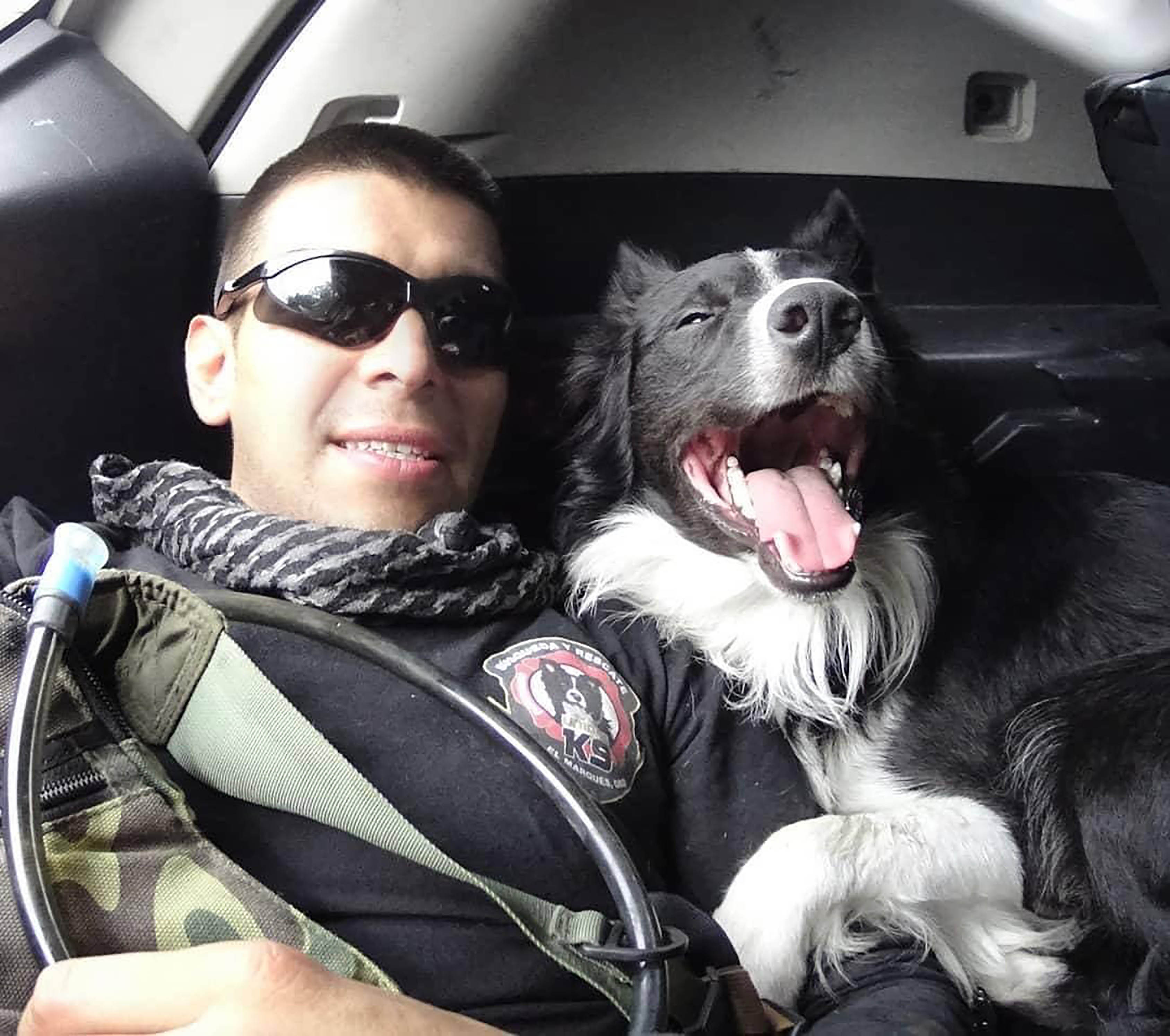 México perdió a Athos, un perro con habilidades excepcionales para el rescate de personas