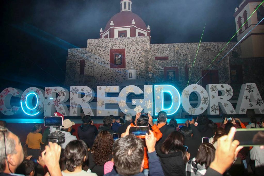 Ambiente navideño en Corregidora. Foto: Facebook Municipio de Corregidora