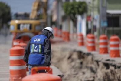 Obras en Pie de la Cuesta, con avance de 23%