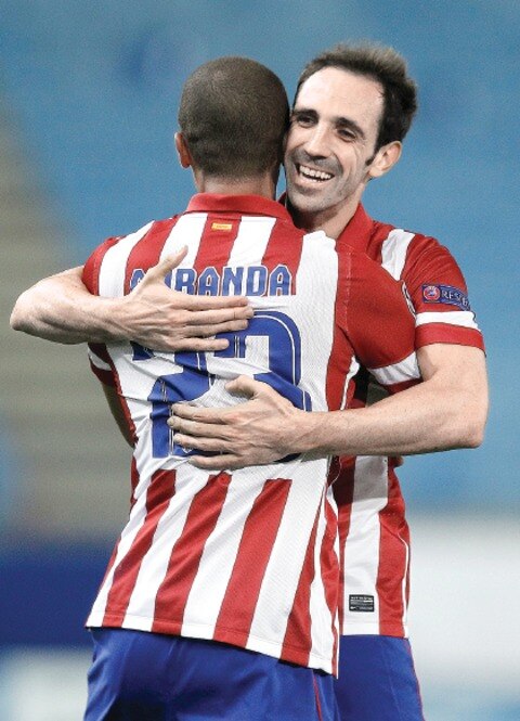 El Atlético de Madrid se inspira para ganar