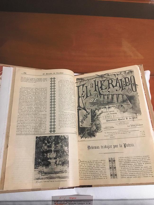 El Heraldo de Navidad, en el Museo de los Conspiradores