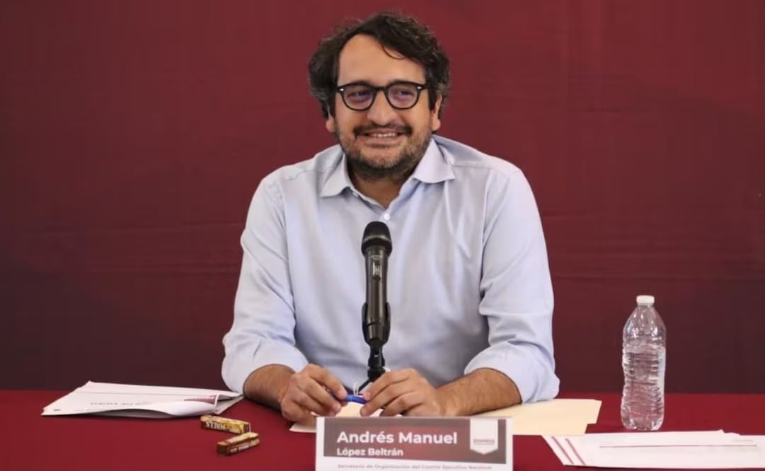 Andy López Beltrán renunció a la Secretaría de Organización de Morena para buscar una diputación federal. Foto: Especial