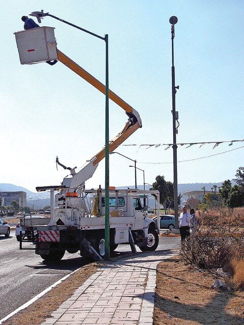 Hay 55 mil puntos de iluminación