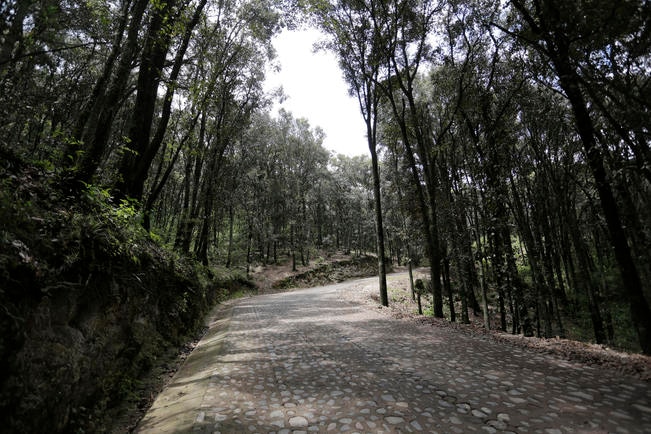 Gobernador entrega camino que lleva a la Laguna de Servín