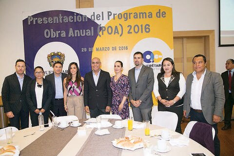 Presenta Aguilar Plan de Obra Anual