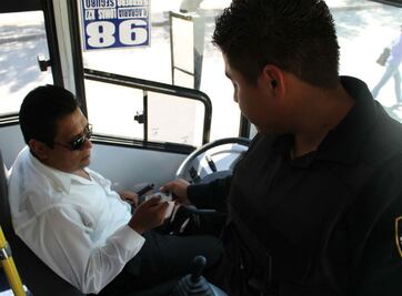 Garantizar seguridad en el  transporte público 