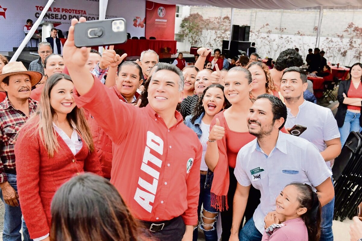 En Querétaro, Alito Moreno pide al PAN y al PRD "dejar la soberbia"