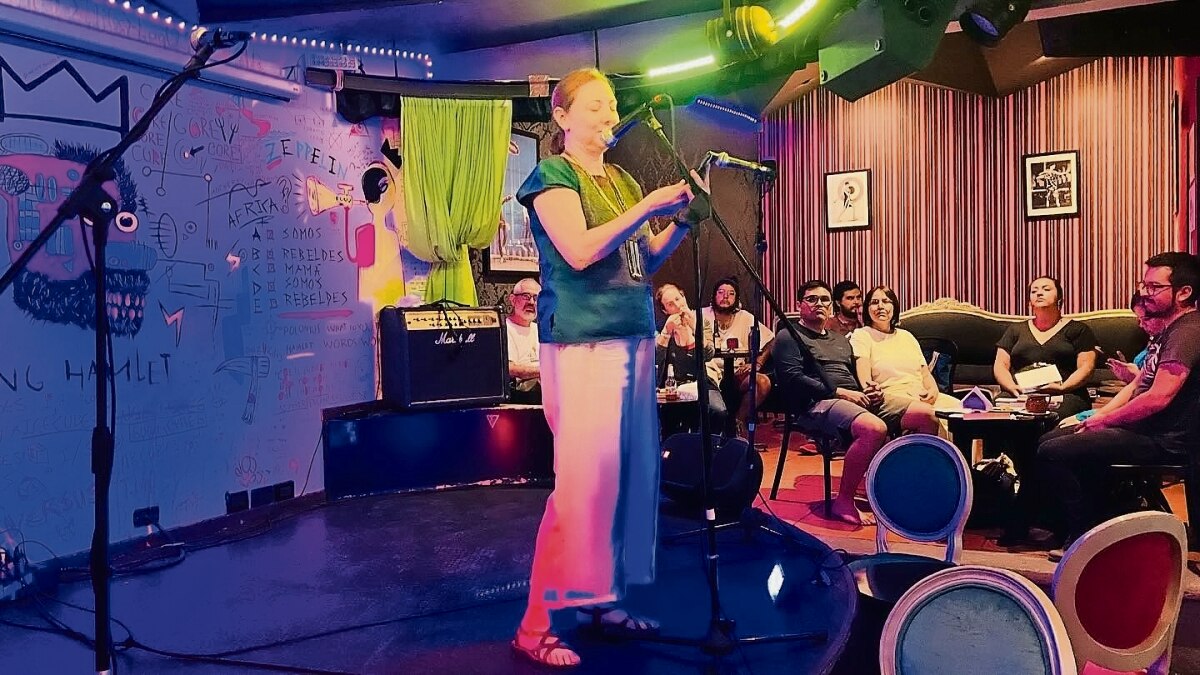 Invocaron a la lluvia a través de la poesía