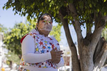 Bolitas, la payasita queretana cuya misión es juntar tapitas para apoyar a los niños 