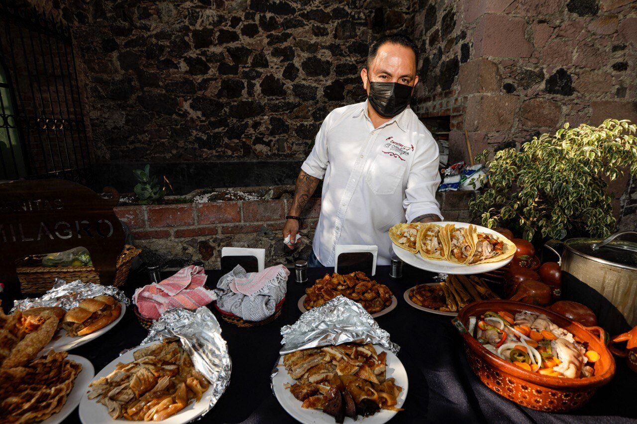 Carnitas en Querétaro. Foto: municipiodequeretaro.gob.mx
