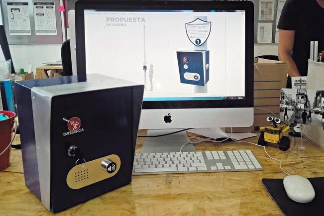 Seguridad Universitaria podrá revisar lo que sucede desde su oficina y a través de una cámara, y así evitar incidentes (ESPECIAL)