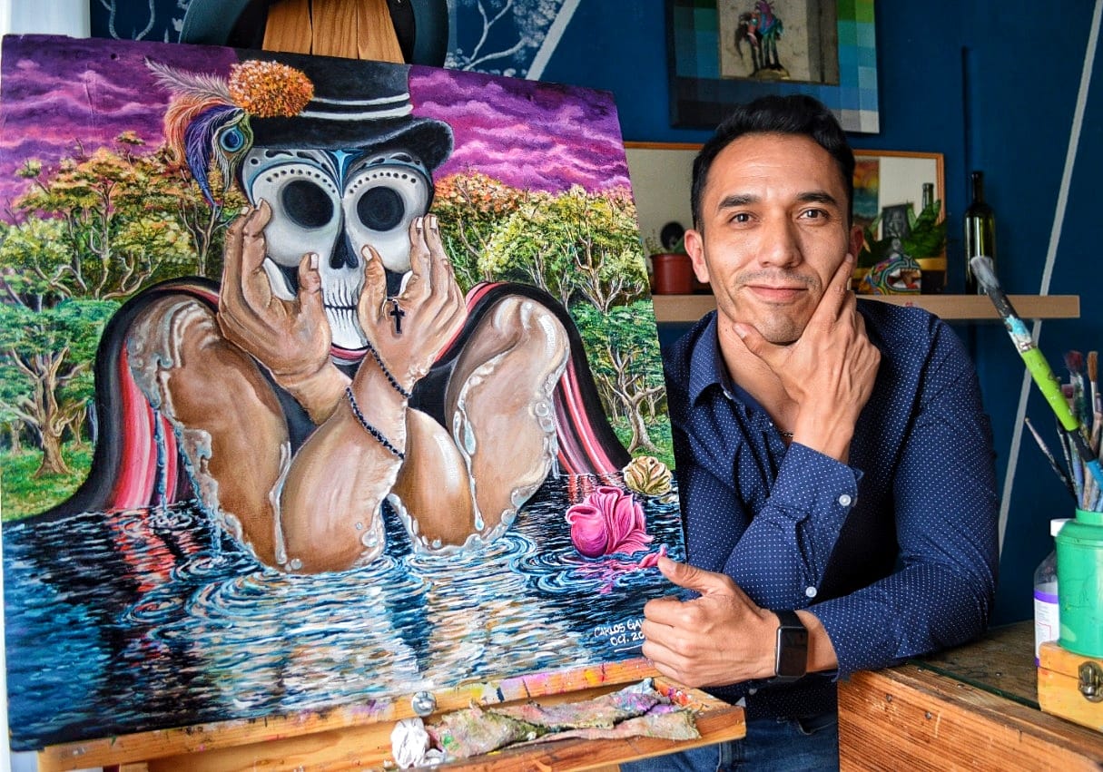 Pintura y Día de Muertos, buena combinación