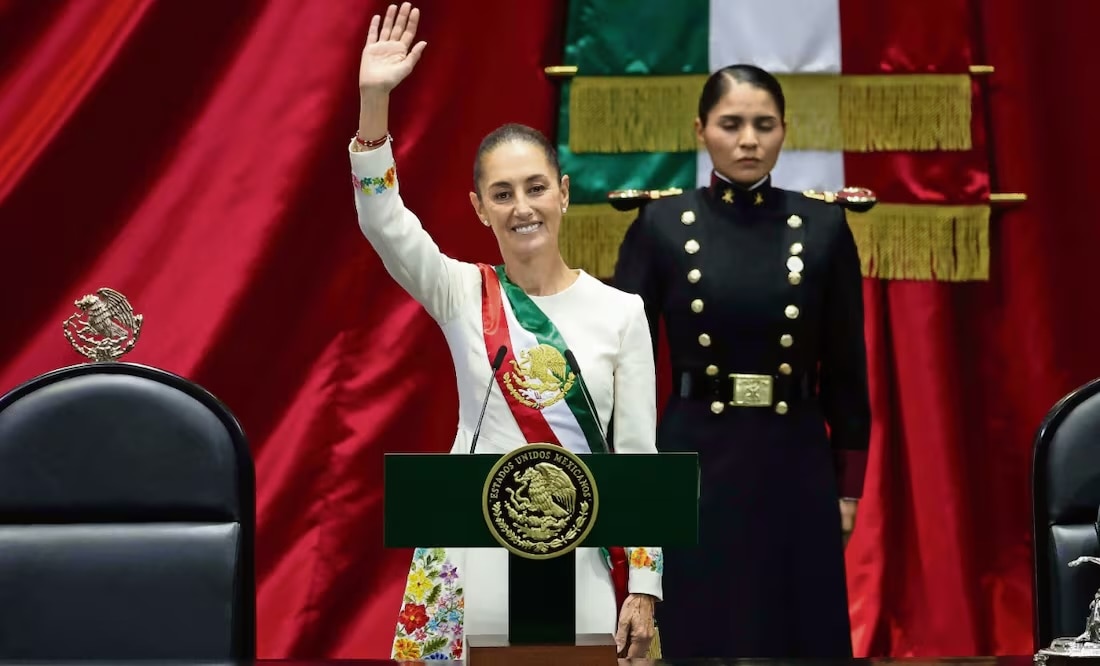A 11 meses de llegar a la Presidencia de la República, Claudia Sheinbaum Pardo entrega su Primer Informe de Gobierno. Foto: Diego Simón / EL UNIVERSAL