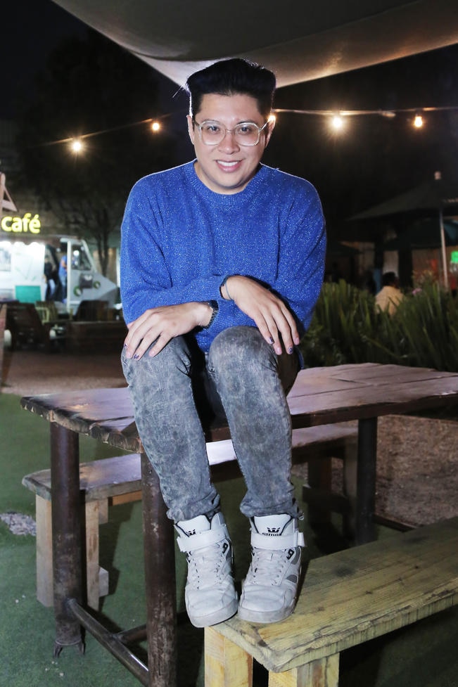 Por más de una hora, el público disfrutó de los peculiares chistes de Manunna. (GONZALO IBÁÑEZ. EL UNIVERSAL)