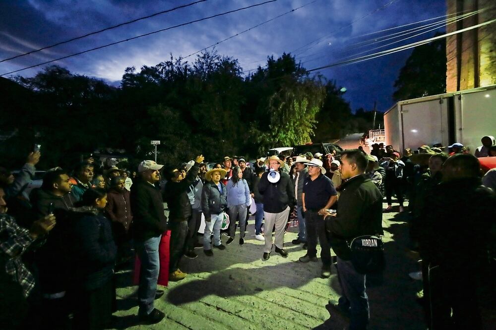 Comienza la Marcha por el Agua en Maconí, Cadereyta