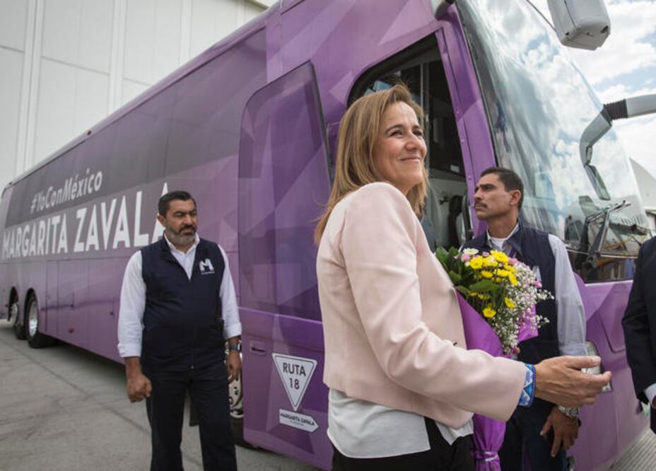 Margarita Zavala dijo que competirá por la vía independiente como candidata a la Presidencia en el proceso electoral de 2018, una aspiración que no habría concretado —a su decir— de continuar en el PAN. (ARCHVIO. EL UNIVERSAL)