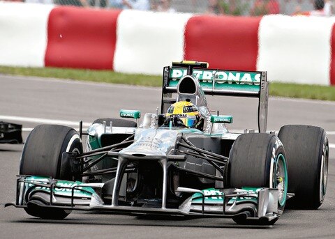 Hamilton quiere lucirse en casa