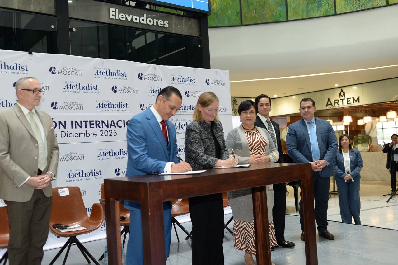Firma de colaboración internacional en calidad y seguridad entre el  Hospital Moscati y el Hospital Houston Methodist 