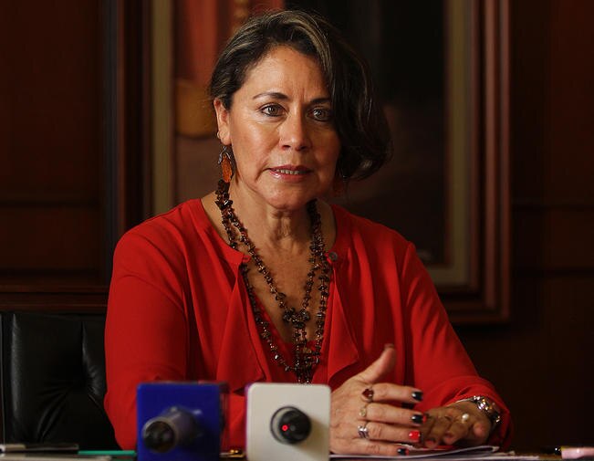 La magistrada Consuelo Rosillo dijo en conferencia que la aplicación de esta modalidad “ayudará a evitar que expedientes se acumulen (LUIS SÁNCHEZ. EL UNIVERSAL)