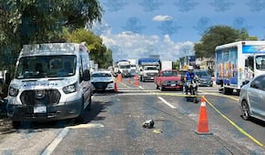 Muere motociclista tras presunto choque por alcance en la carretera libre a Celaya