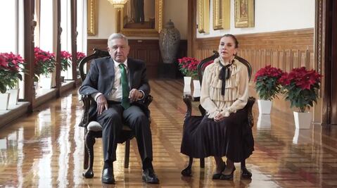 "Ánimo y fe", pide AMLO en su mensaje de Nochebuena