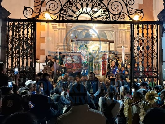 Parte la 136ª peregrinación masculina de Querétaro rumbo al Tepeyac