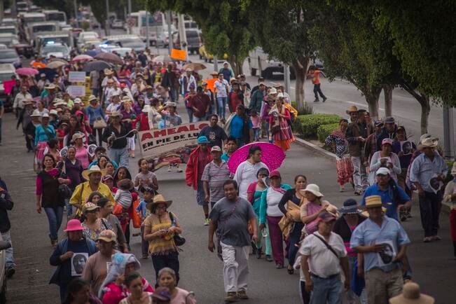 #Protesta. Profesores exigen la liberación de sus colegas