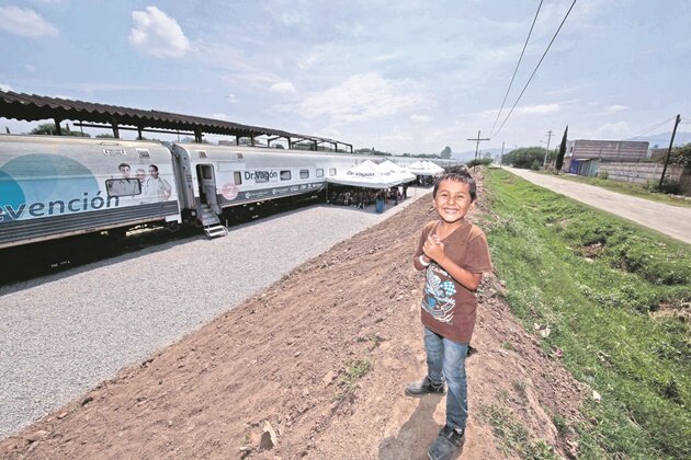 ‘Vi el anuncio en el cine y quise estar en el Tren de la Salud’