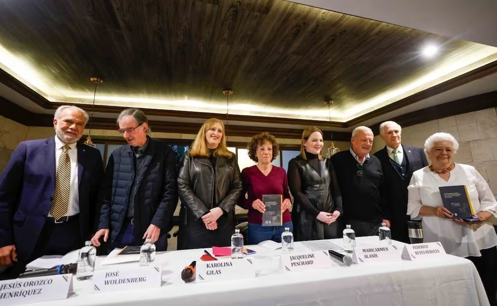 Presentación del libro "La inconstitucionalidad de la sobrerrepresentación excesiva en el Congreso de la Unión" este martes 27 de enero de 2026. Foto: Diego Simón Sánchez/ EL UNIVERSAL