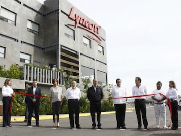 Lyncott inaugura ampliación de planta