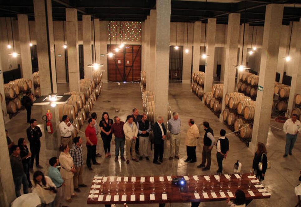 Lluis Raventós Llopart, presidente de la Asociación de Vitivinicultores de Querétaro, destacó que el crecimiento previsto para el sector vinícola está alrededor de 5% para este segundo semestre de 2017 (FOTOS: LUIS SÁNCHEZ. EL UNIVERSAL)