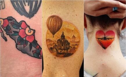 Amantes del viaje que llevan sus recuerdos en la piel