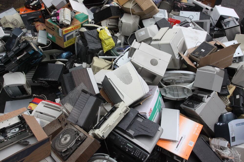 Reciclarán 20 toneladas de electrónicos