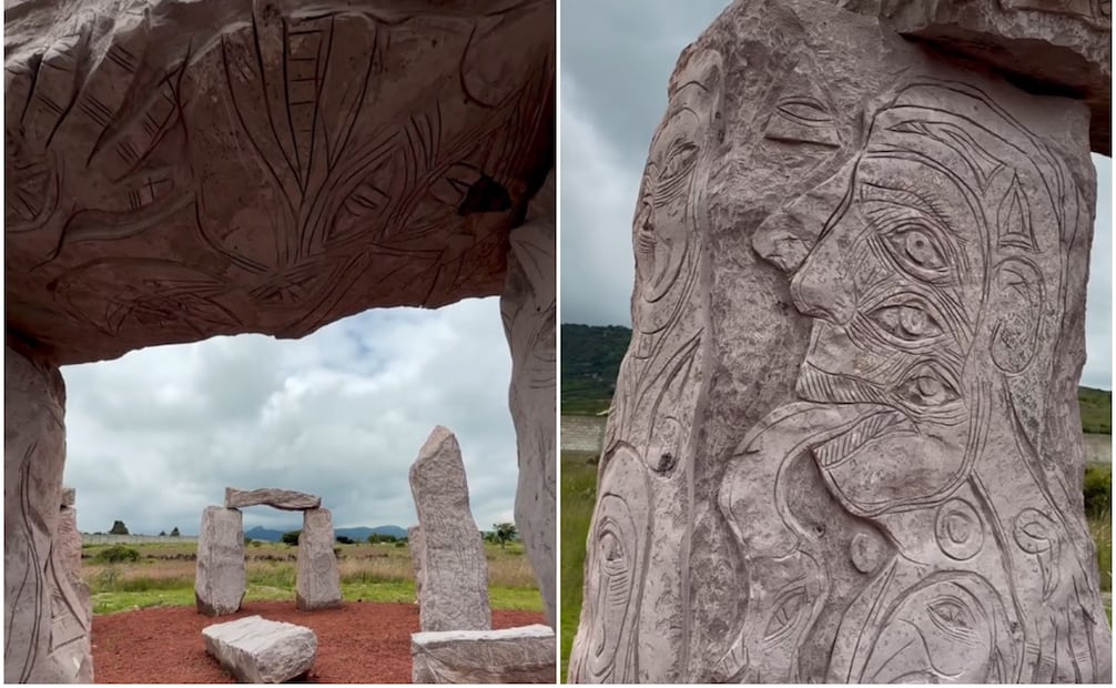 "Espacio Rituales", el Stonehenge en Querétaro. Foto: Redes sociales