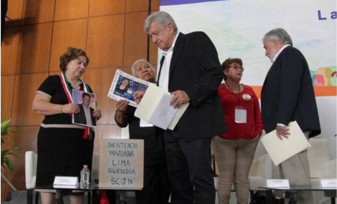 Andrés Manuel López Obrador participó en el Segundo Diálogo por la Paz, la Verdad y la Justicia. Foto: Carlos Mejía / EL UNIVERSAL