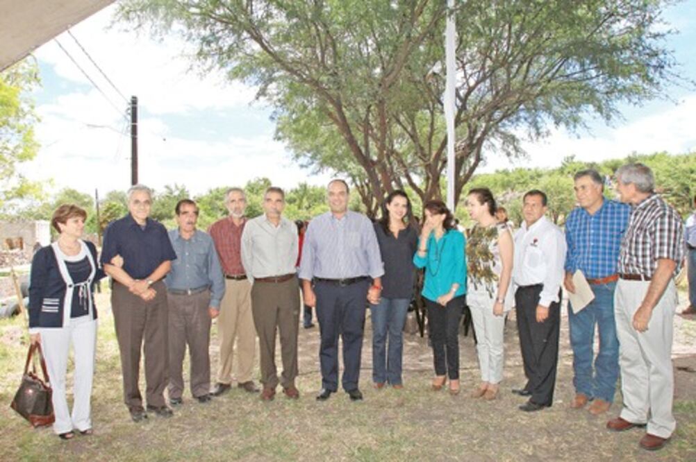 Donación de siete terrenos