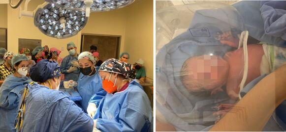 Nacen trillizos en Querétaro, en el último día del 2021