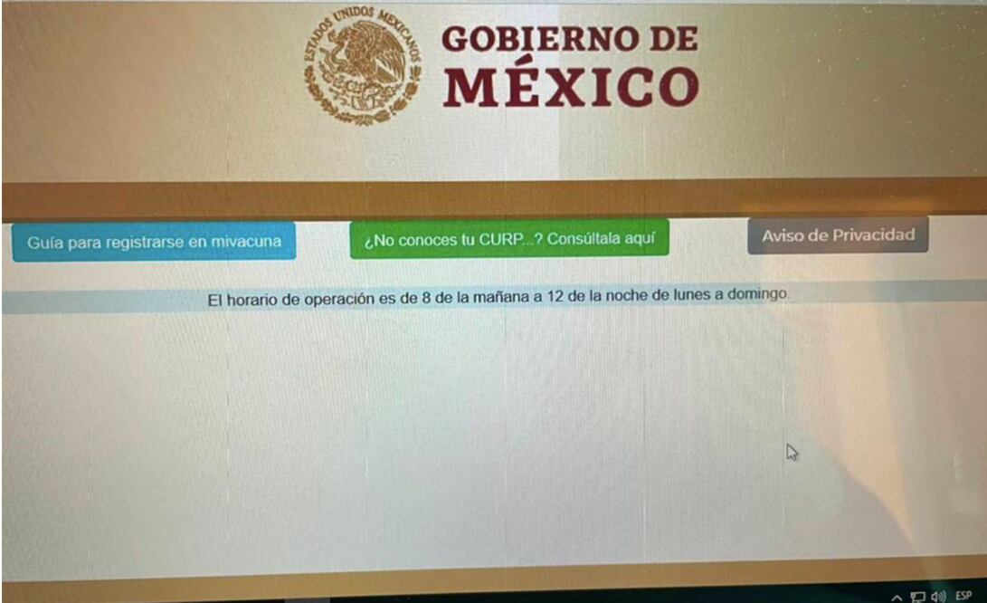 Estos son los errores que persisten en la página MiVacuna para registrar a adultos mayores para vacuna Covid-19