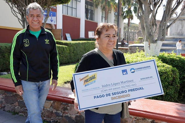 Pagan seguro a contribuyente cumplido