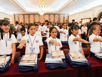 Niños dialogan sobre derechos humanos