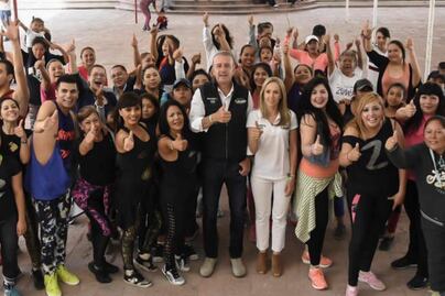  Calzada promete impulsar el deporte 